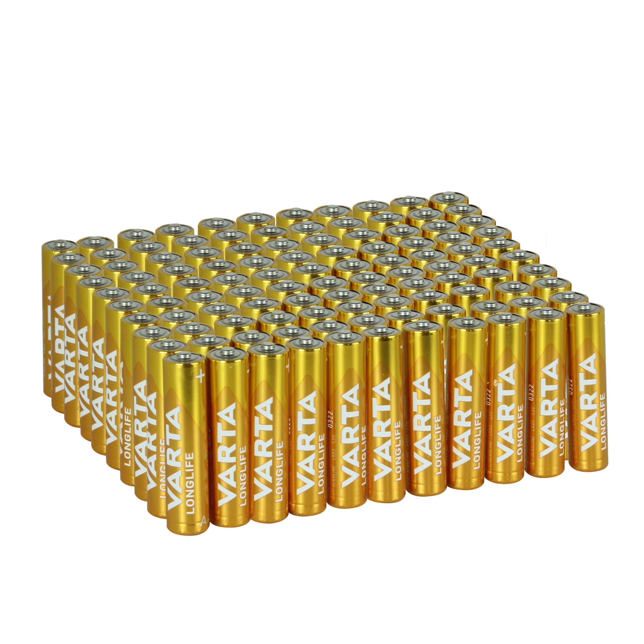 Longlife Batteries Aaa Bulk Pack 200 Pcs