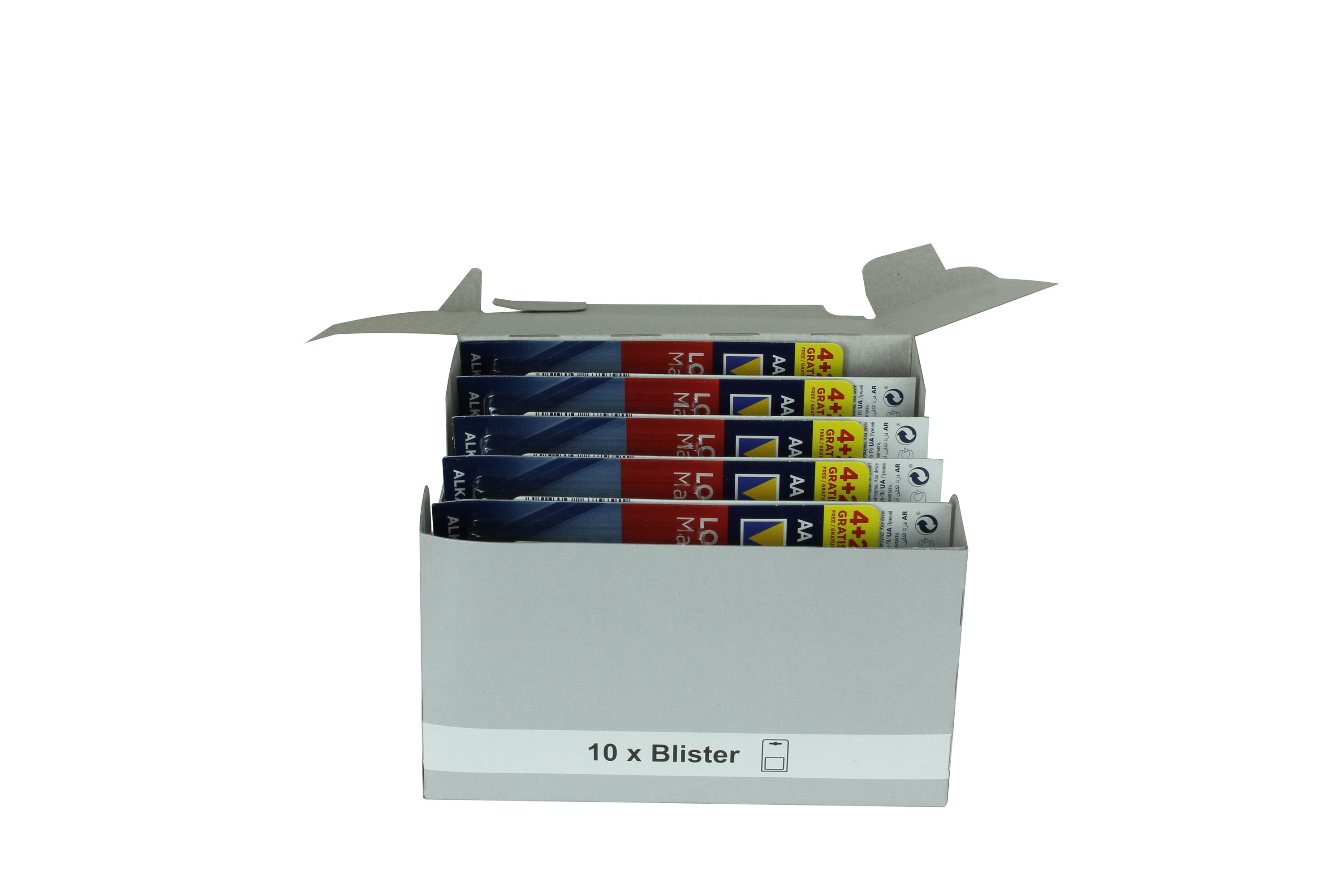 Longlife Max Power Batteries Aa Bulk Pack 60 Pcs