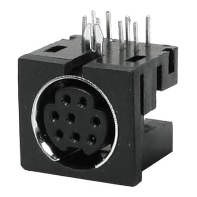 8 P Mini Din R/A Socket 08 Fprm1