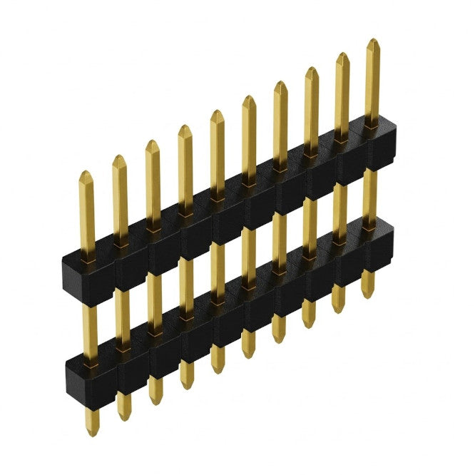 Straight Pin Header 8 W Dual Support 08 Mps14