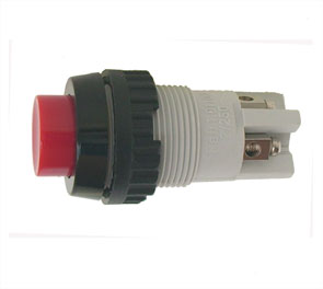 Push Butt Rnd Dpst Red 2 A Scr 1.01.102.021/0301