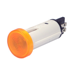 Panel Mount Indicator Light 220 V Amber Rnd 1.02.614.502/1402