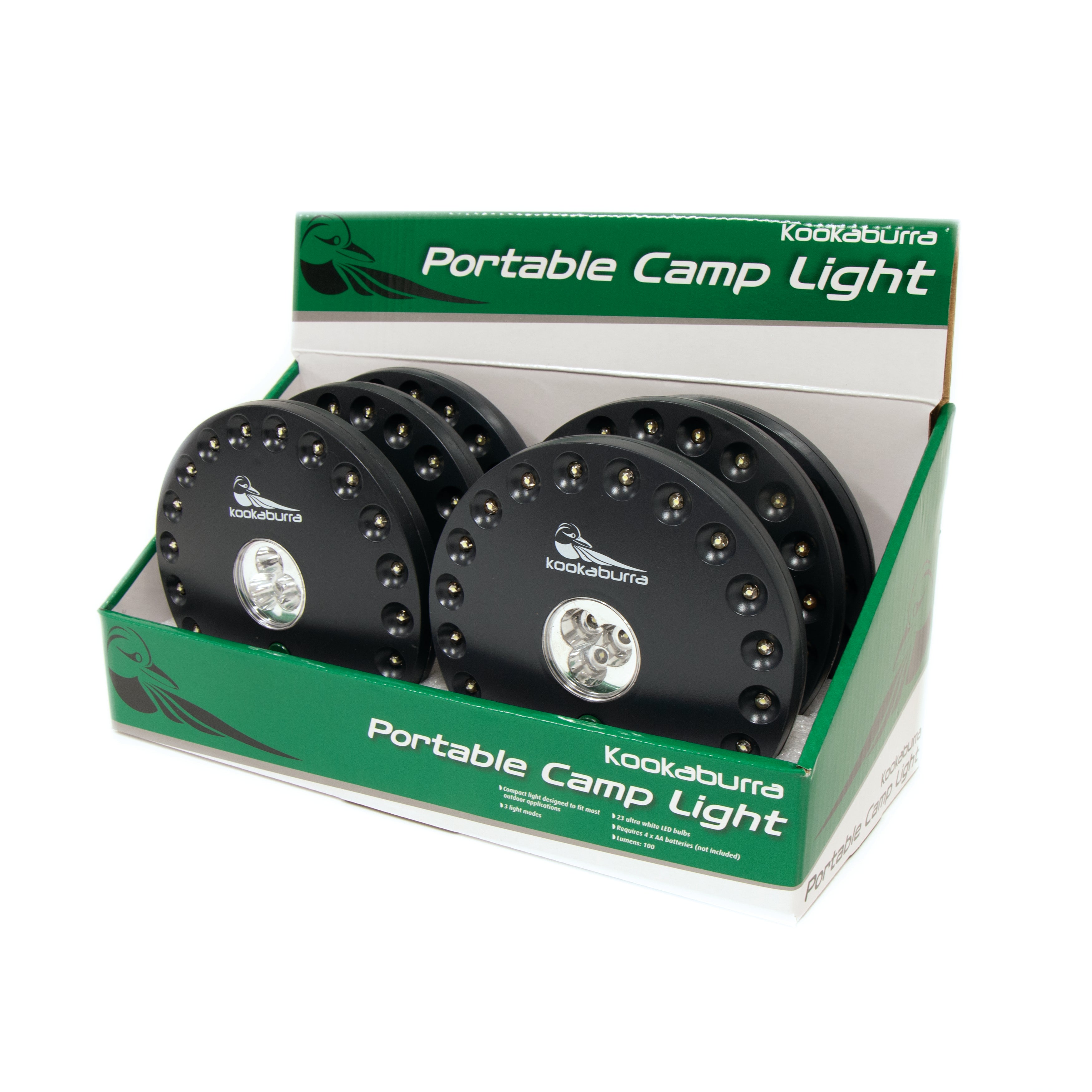 Kookaburra Camp Light Portable 100 Lumens - Livestainable.co.za