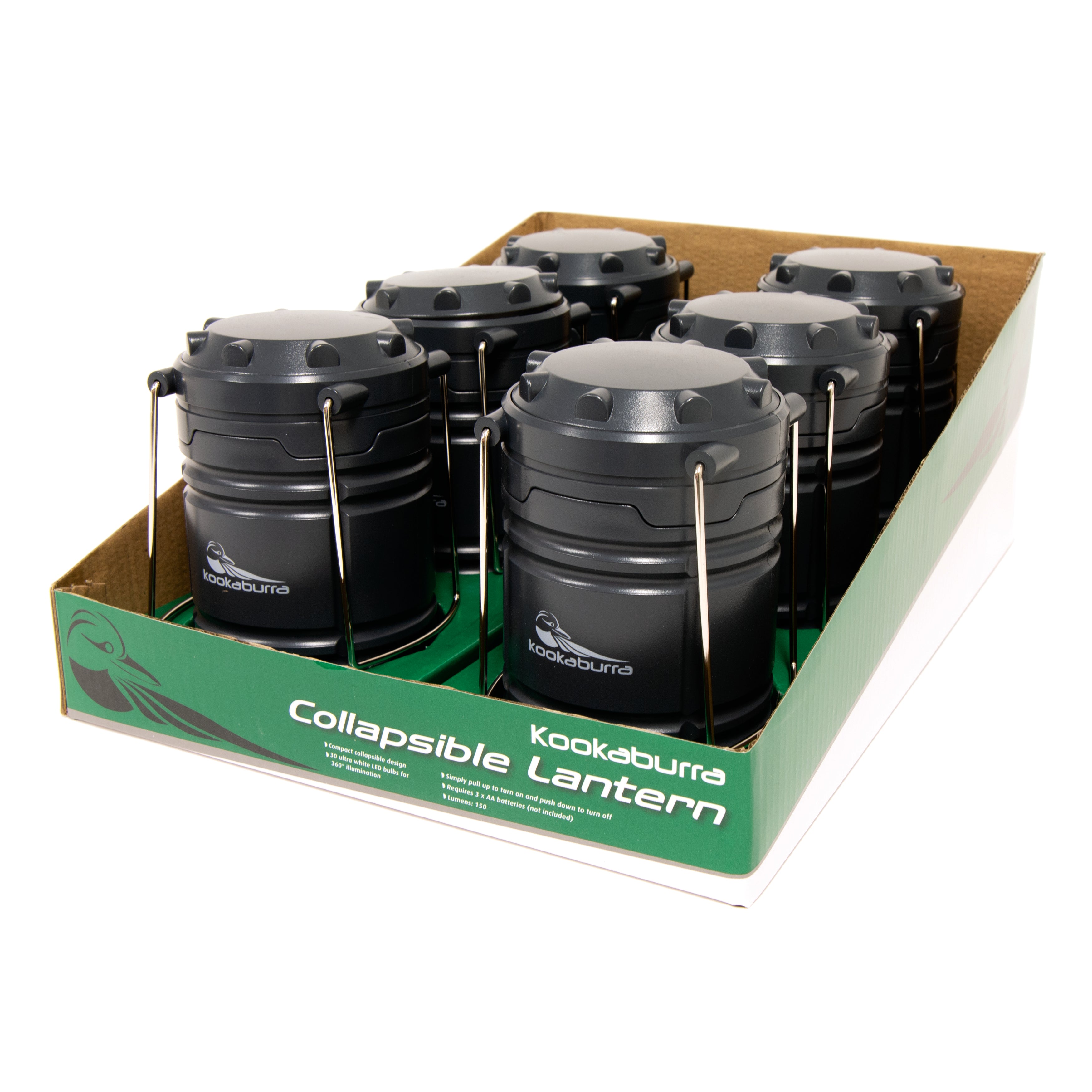 Kookaburra Kookaburra Lantern Collapsible 150 Lumens