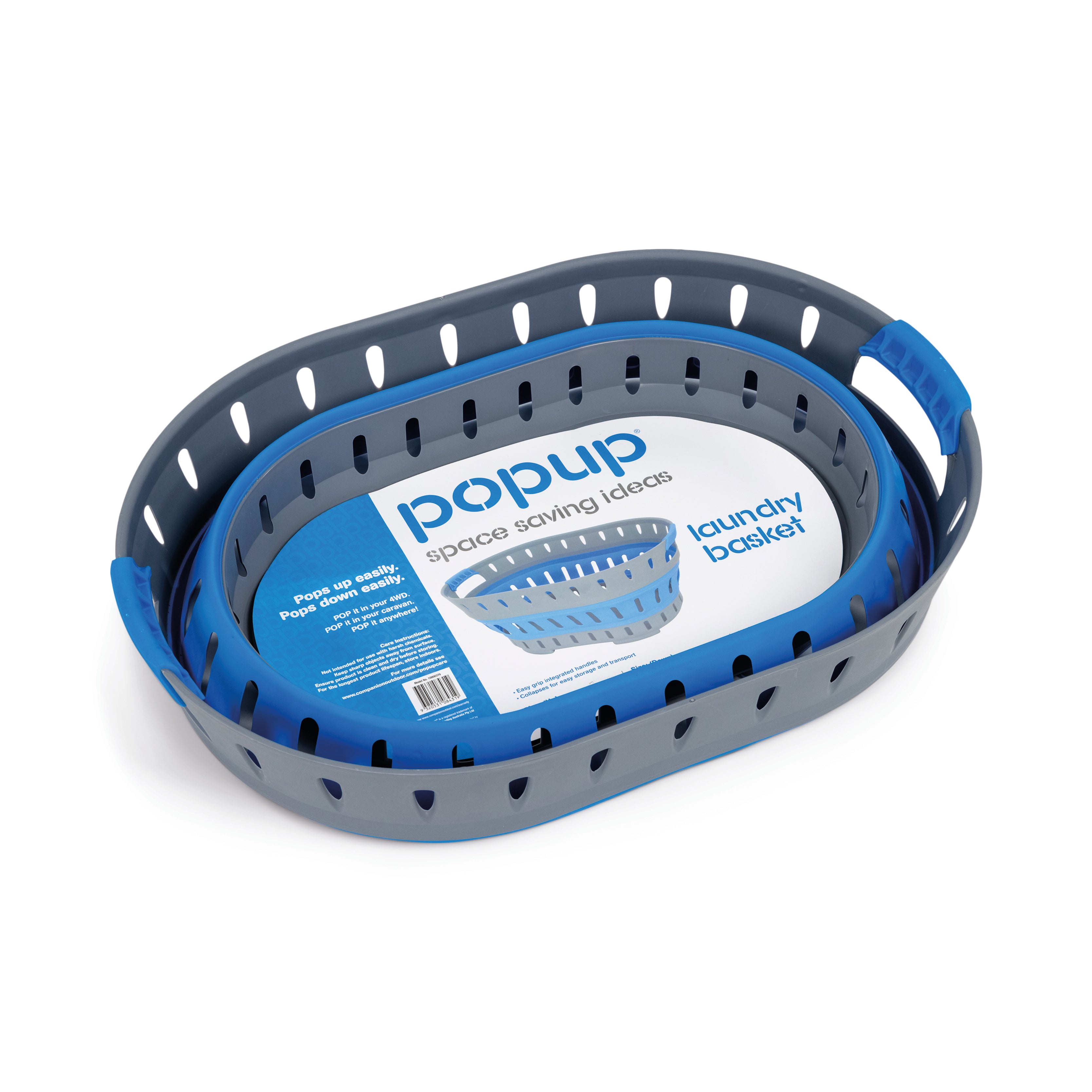 Popup Popup Laundry Basket Blue