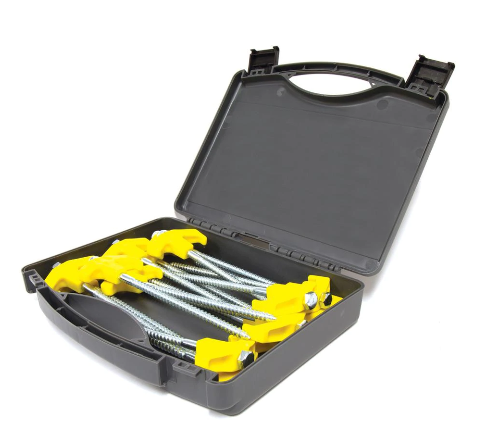 Oztrail 16 Piece Screw In Tent Peg Set - Livestainable.co.za