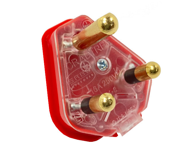 Plugtop Dedicated 16 A 250 V Red 1 Screw 1054 Rdp