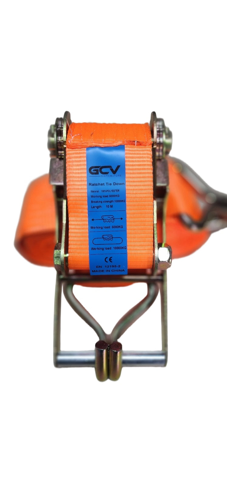 10 TON (100mm Ratchet + 10m - 100mm Strap - BF-10000kgs - WF-5000kgs)