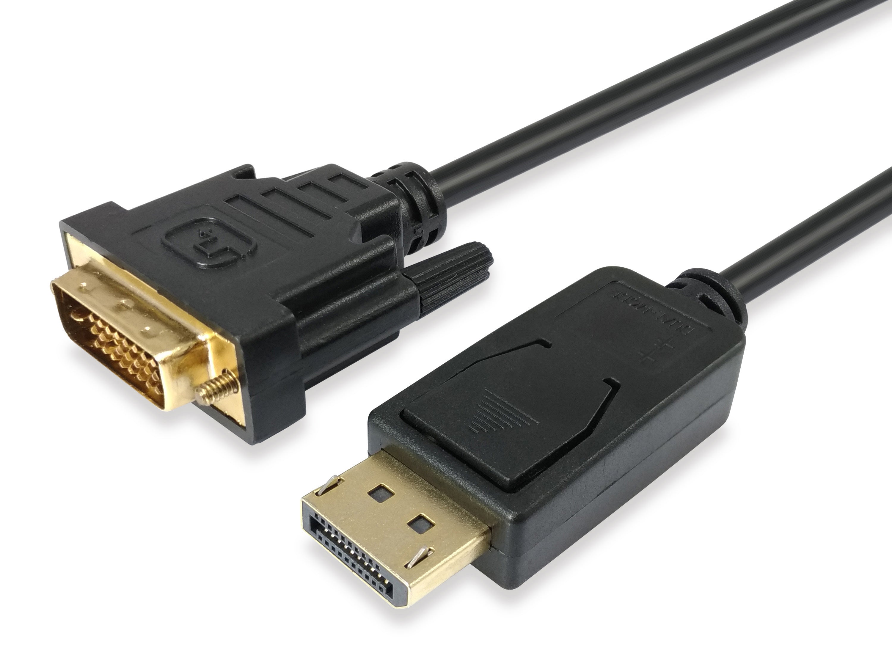 Equip DisplayPort to DVI-D Cable 2M for Video Connections