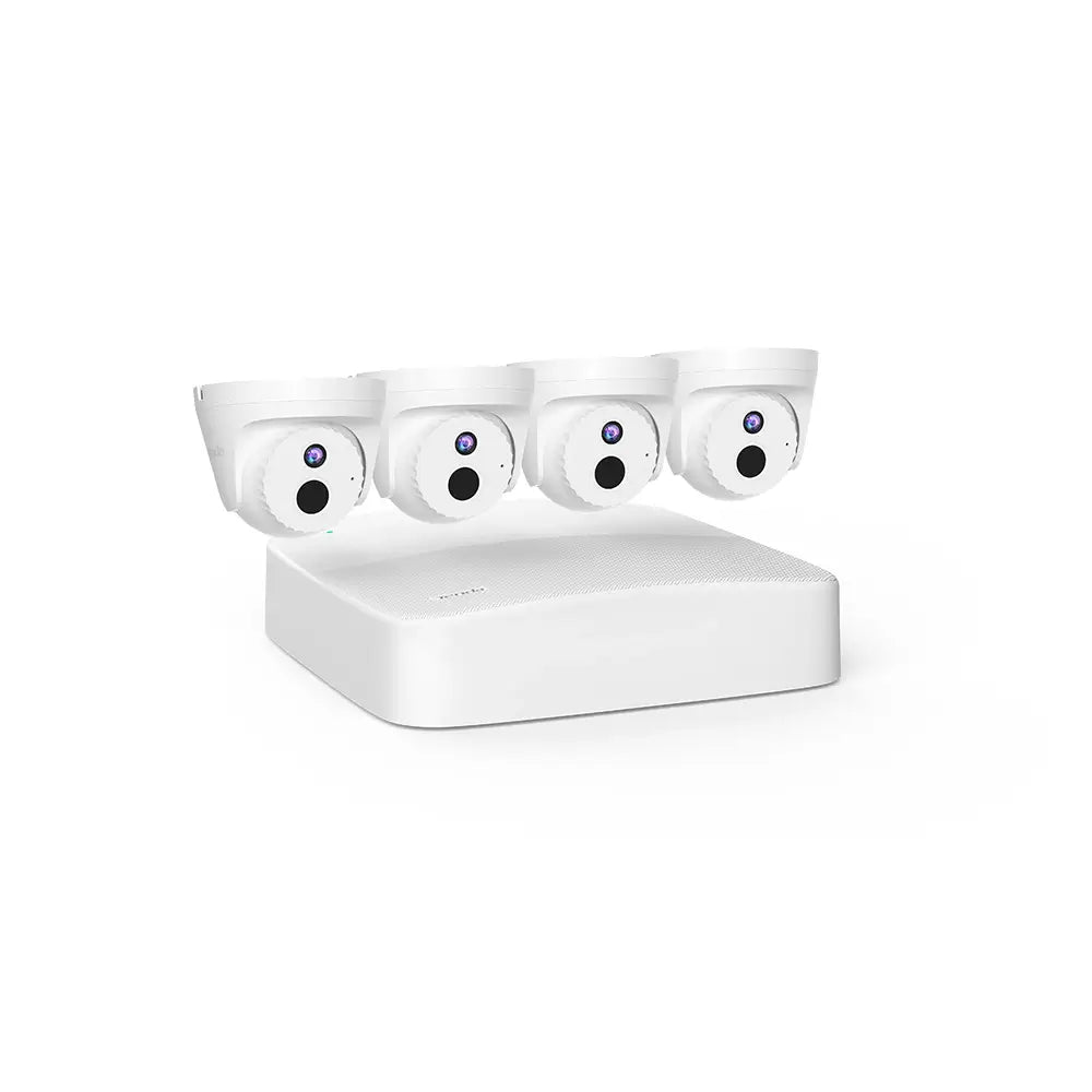 Tenda With 4 Channel PoE HD Video Security Kit