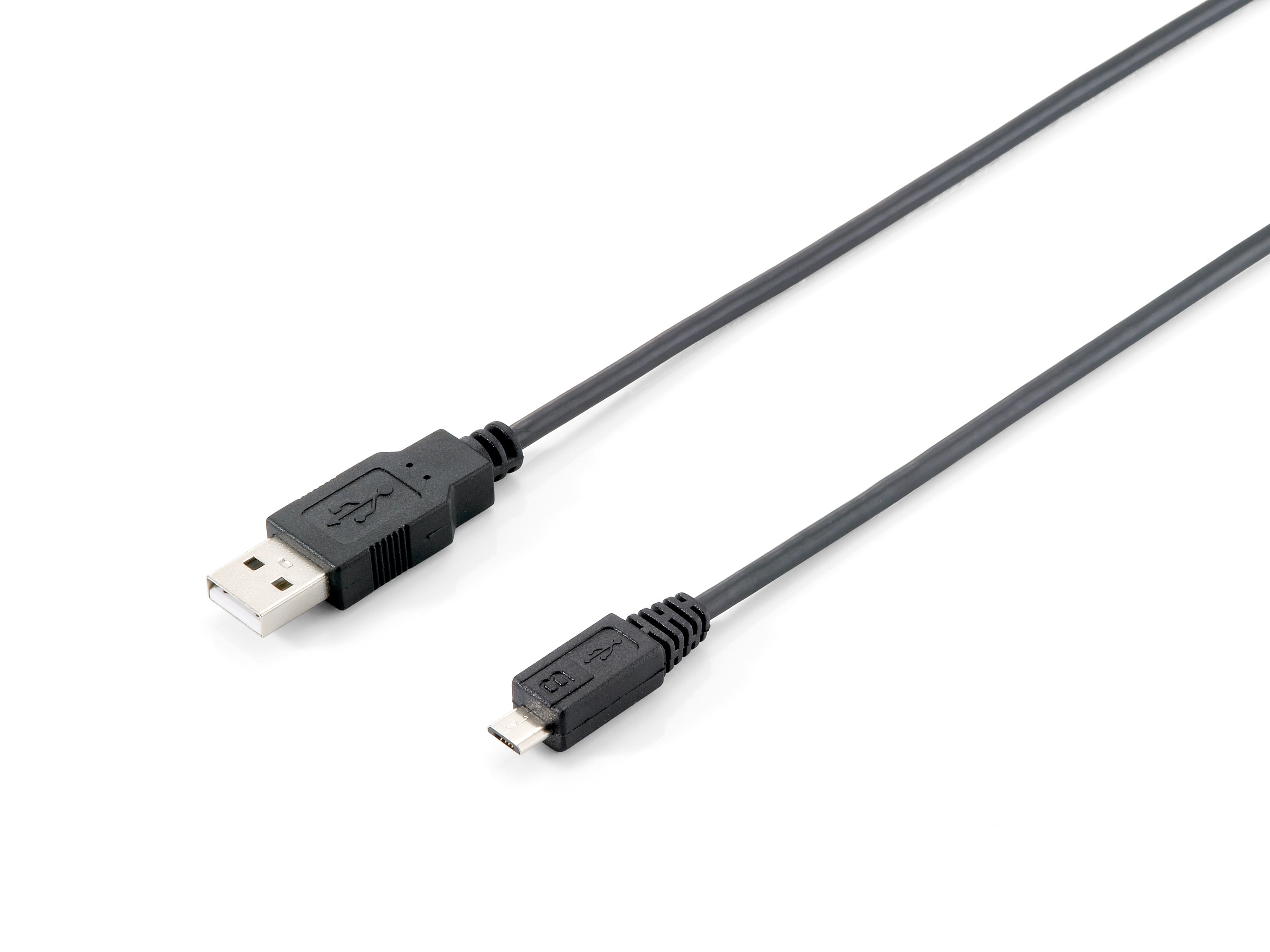 Equip USB 2.0 Micro Cable 1.8M Black A/M to Micro-B 5V