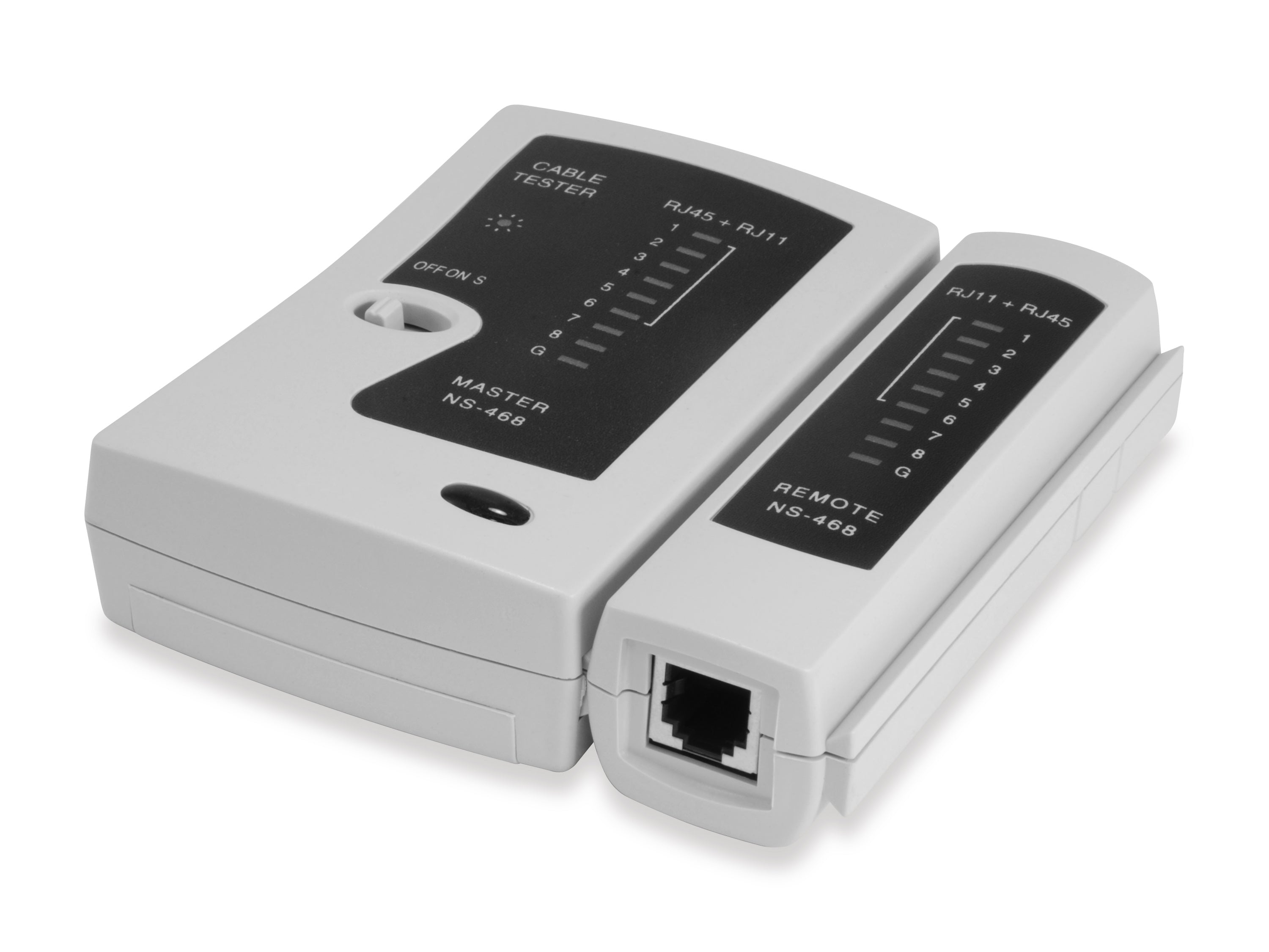 Equip Network Tool Case with Punch Down Tool, LAN Tester, Cable Stripper