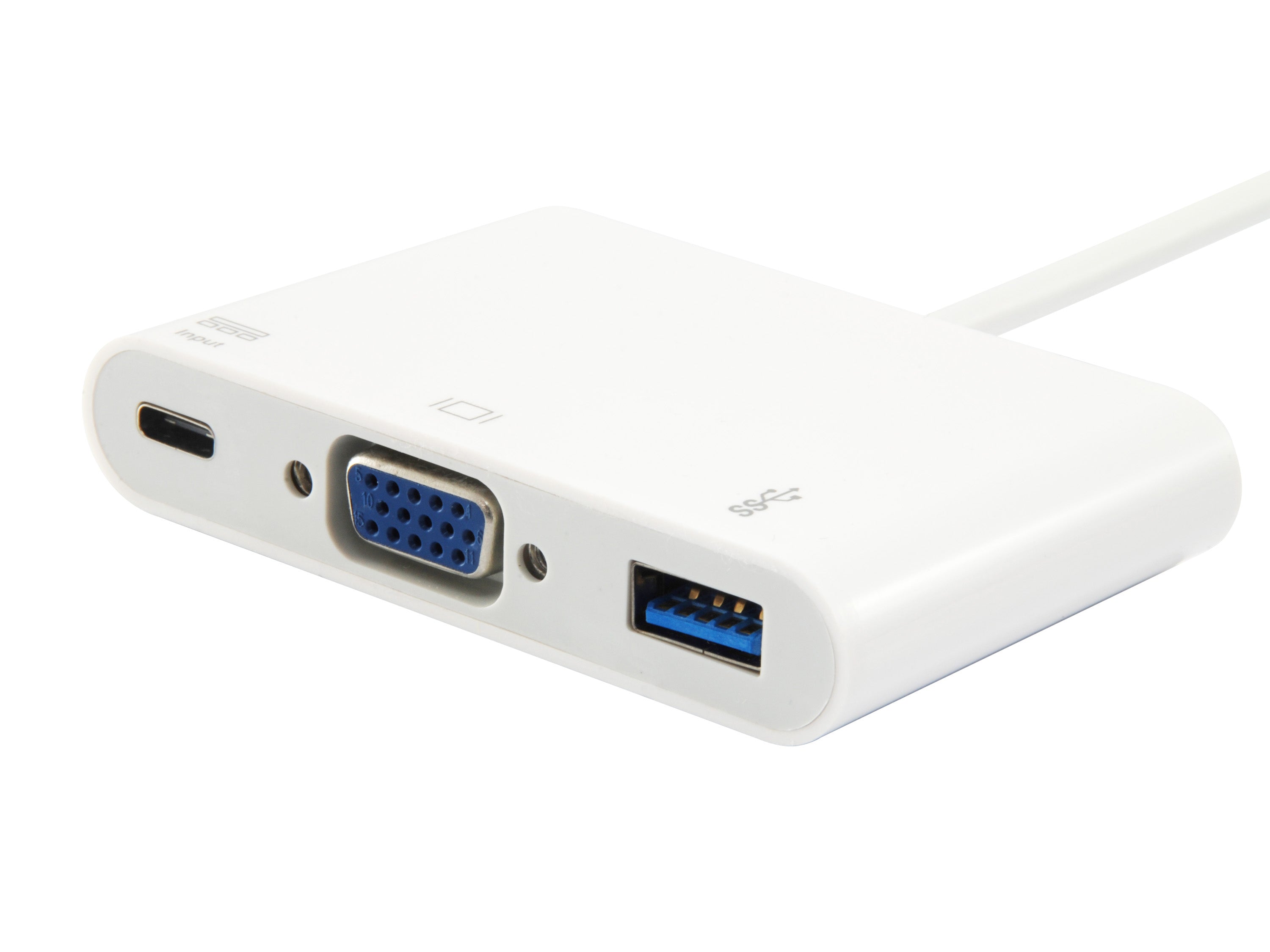 Equip USB-C to VGA Female Adapter with Power Delivery 60W