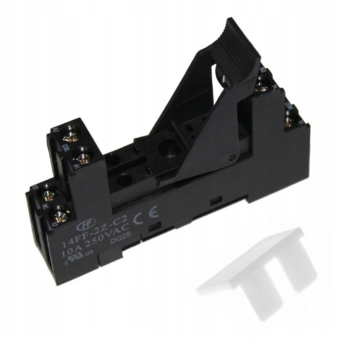 Square Relay Socket Din 8 Pin 26.3mm 14 Ff 2 Z C2 26.3mm