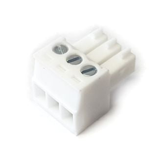 Socket Str 3 W Plug In 3.5mm White 15 Edgk 3.5 03 P 19 00 Ah