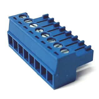 Socket Str 8 W Plug In 3.5mm Blue 15 Edgk 3.5 08 P 12 00 Ah