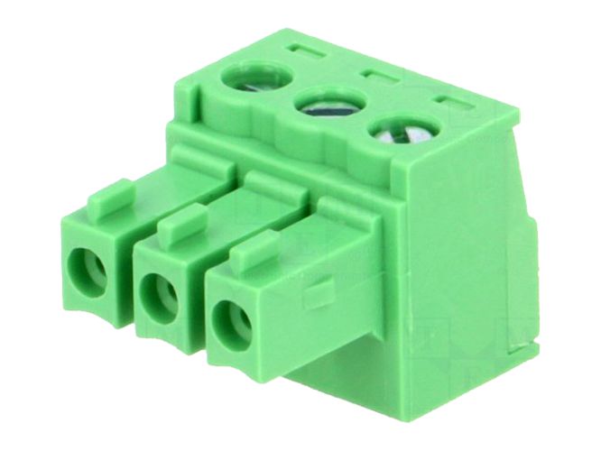 Socket Straight In Line 03 Way P= 3.81 15 Edgk 3.81 03 P 14 00 A(h) - Livestainable.co.za