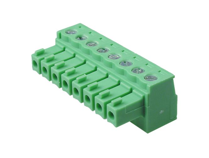 Socket Str In Line 07 Way P=3.81 250 Vac 7 A 15 Edgk 3.81 07 P 14 00 A(h)