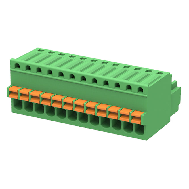 Terminal Block 12 W 2.5 Plug In Press 15 Edgkd 2.5 12 P 14 00 A(h)