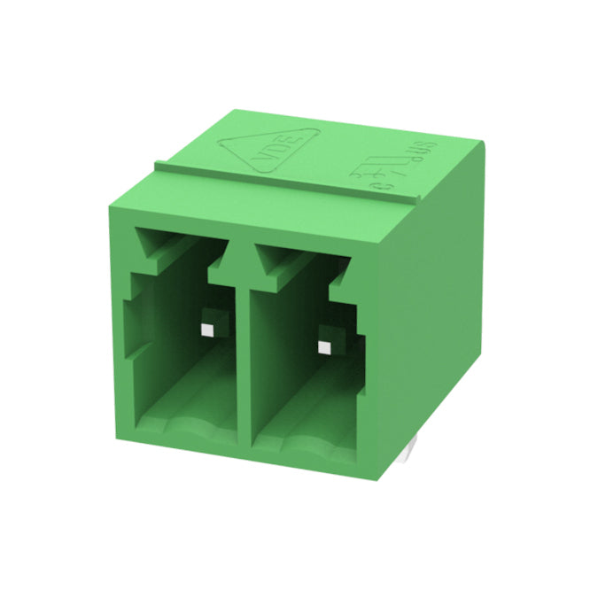 Terminal Block R/A Pcb Mnt 3 P Closed P=3.5 Green 15 Edgrc 3.5 02 P 14 00 A(h)