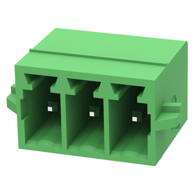 Pluggable Terminal Block 3 W P=3.5 Green 15 Edgrn 3.5 03 P 14 00 Z(h)