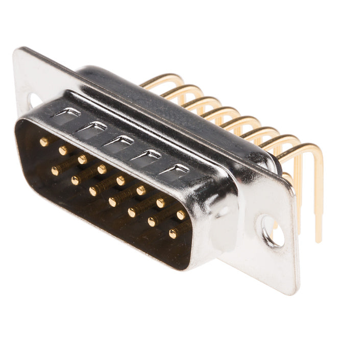 15 W Male R/A D Sub Connector 9.4 Mm 15 Mdr4