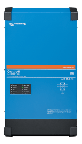 Victron Quattro-II 24/5000/120-50/50 230V Charger Inverter - Livestainable.co.za