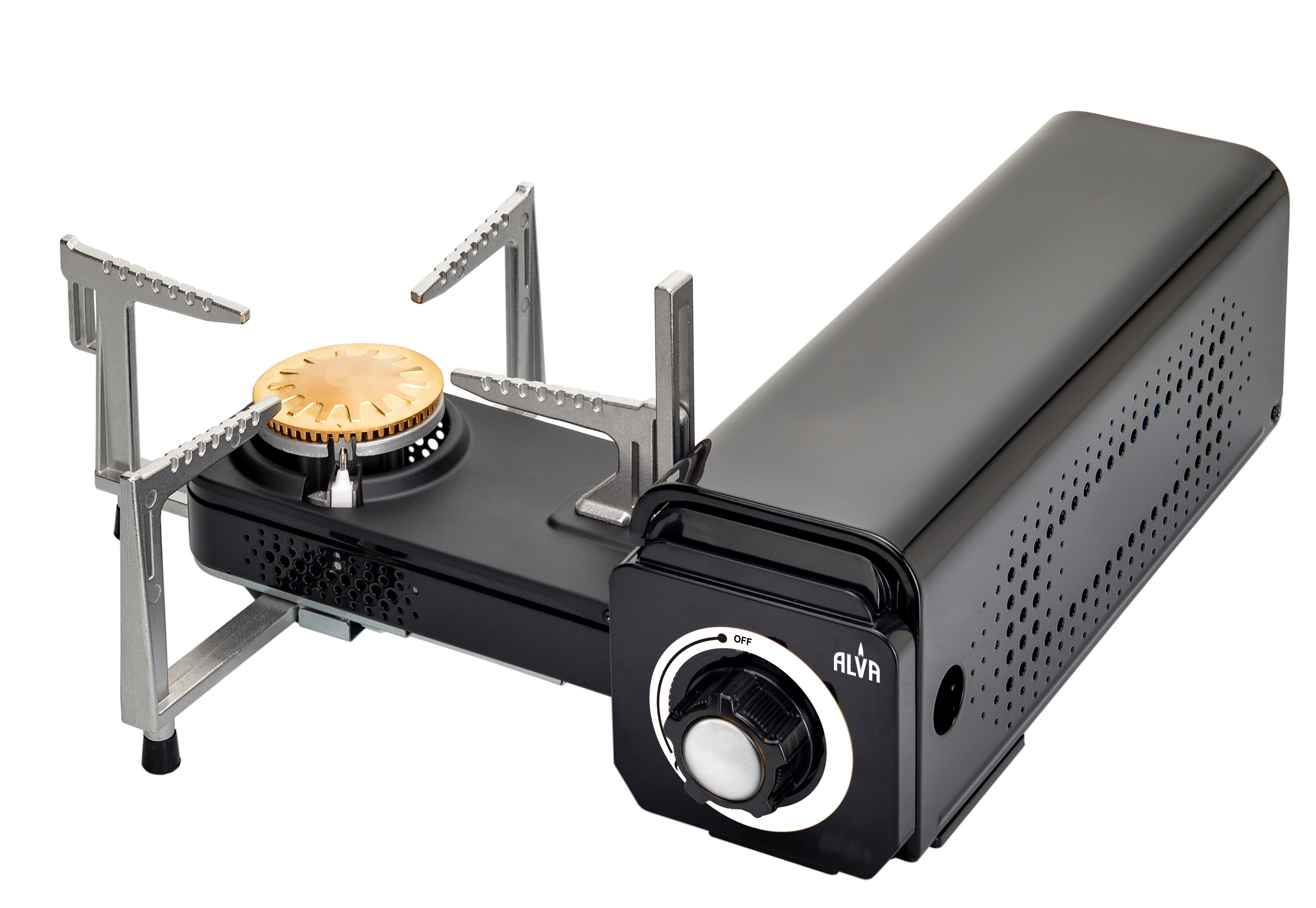 Mini Fold Up Butane Gas Canister Camping Stove 1 Plate