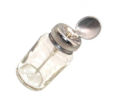 Press To Dispense Glass Bottle 80ml 200152