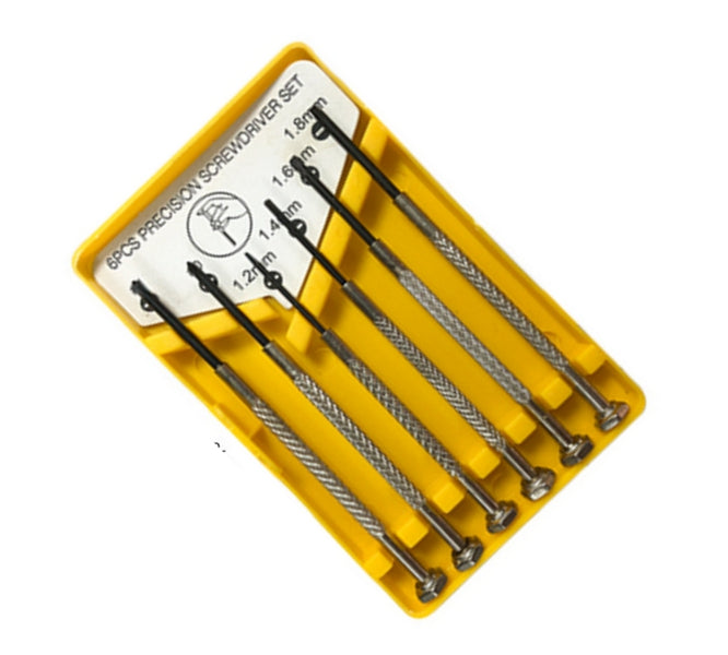 Precision Jeweler Screwdriver Mini Set Of 6 Pcs 200366