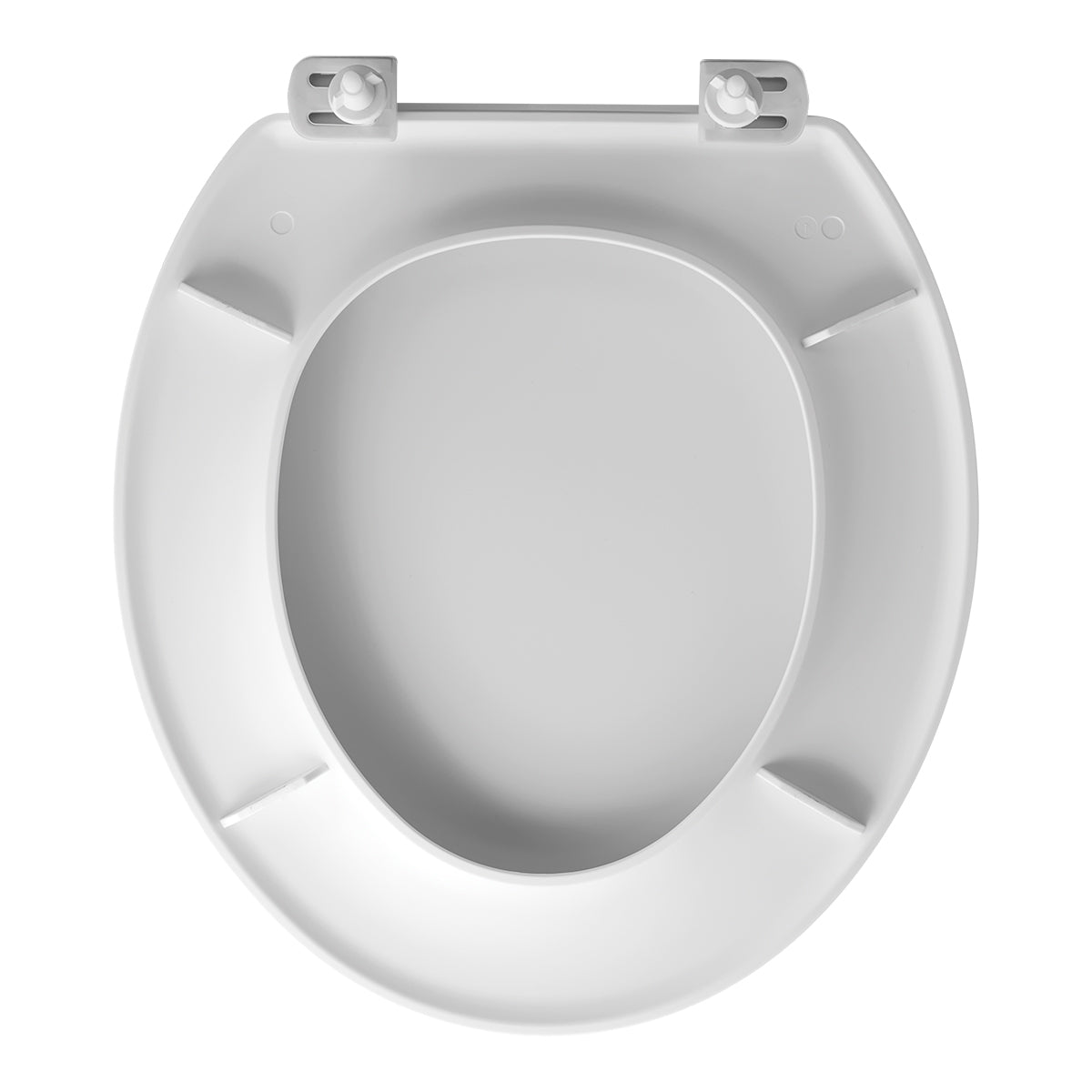 Wirquin Toilet Seat Emerald Pp Std Hng Wht 1.35 Kg