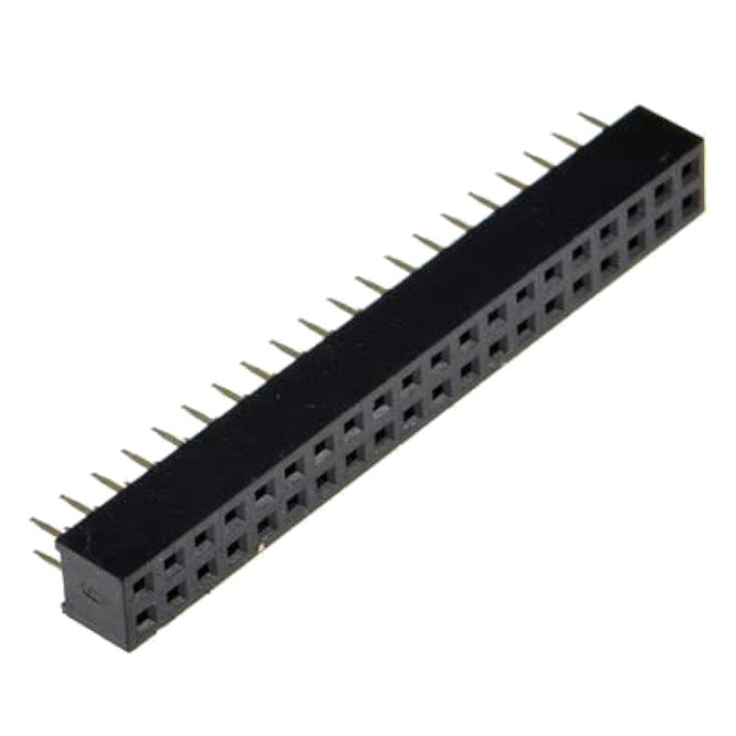 Socket Dil Pcb P=2.00mm Str 26 W Brass 22075 266