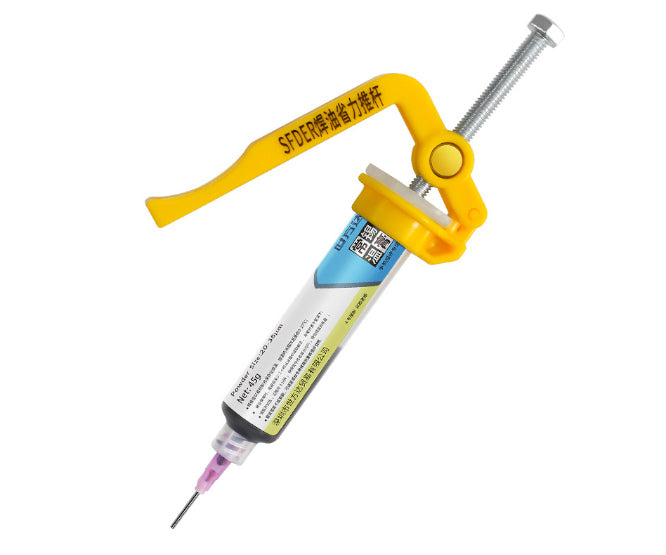 Solder Paste Dispenser Ratchet Solder Paste/Glue Gun + Empty Syringe+Two Needles 240187