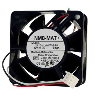12 Vdc Axial Cooling Fan 60sqx25mm 3 Wire 2410 Ml 04 W B79