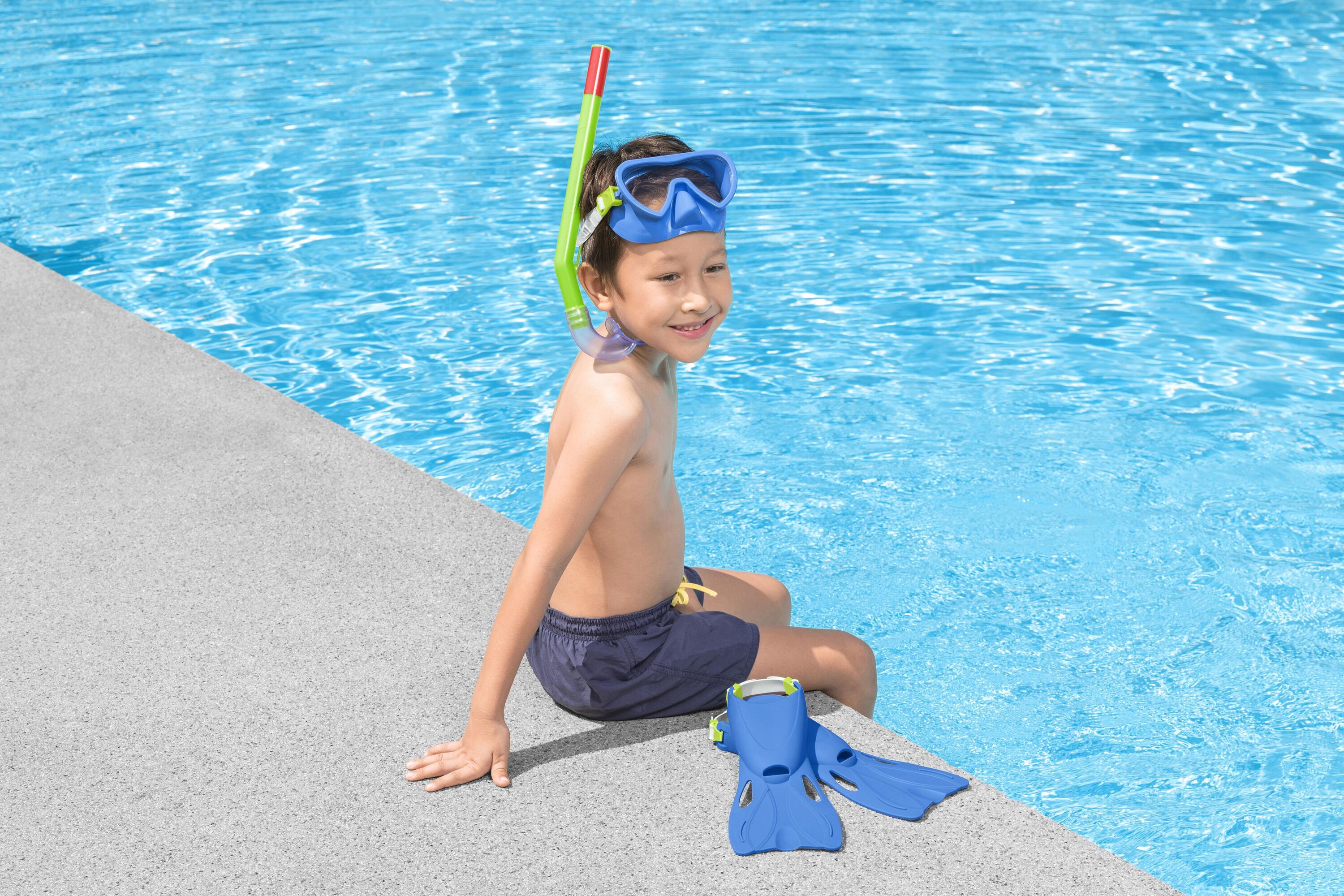 Bestway Hydro Swim Lil' Flapper Snorkel Set 3yrs +
