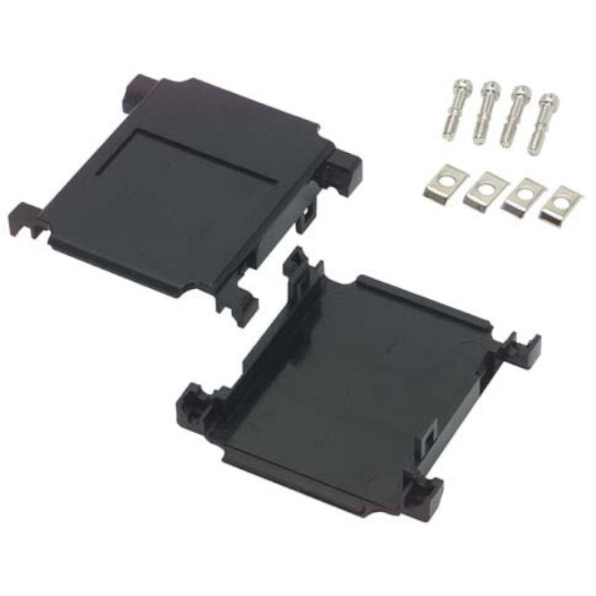 25 W D Sub Gender Cover Black Snap Fit Plastic 2525 Dcb