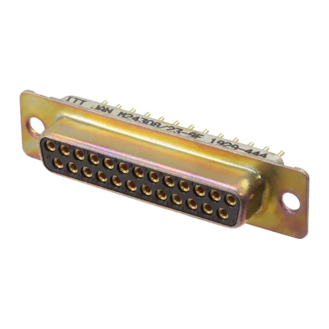 Socket D Sub 25 W Pcb Straight Metal 25 Fds2