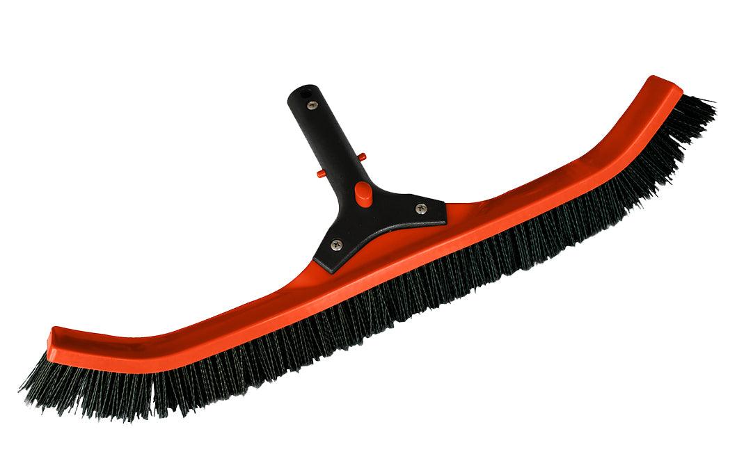 Speck Pro Curved Pool Brush 560Mm With V-Clip & Nylon Bristles - Livestainable.co.za