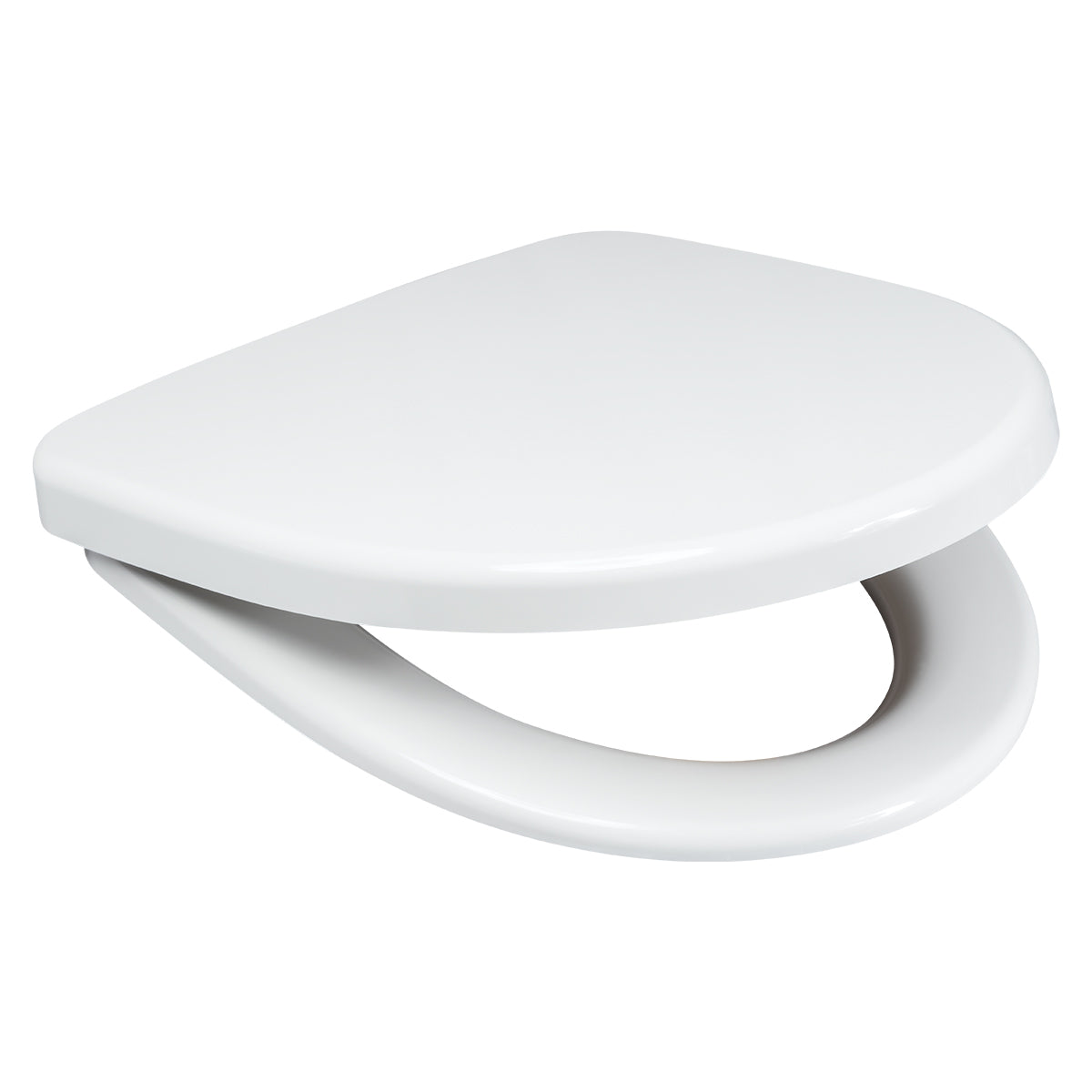 Wirquin Toilet Seat H 1 S/S Hng Wht (1.7 Kg)