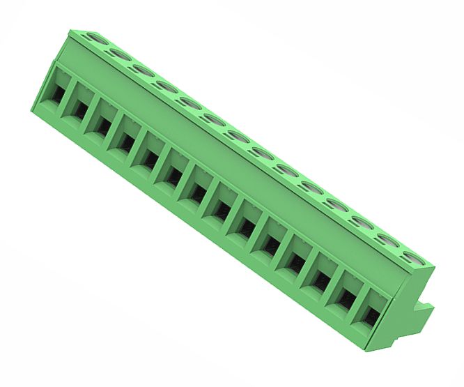 Socket Str In Line 14 Way 5.08 2 Edgk 5.08 14 P 14 00 A(h)