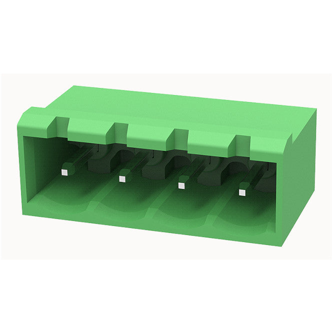 Terminal Block R/A Pcb Mnt Closed P=5mm 4 W Green 2 Edgrc 5.0 04 P 14 00 Z(h)