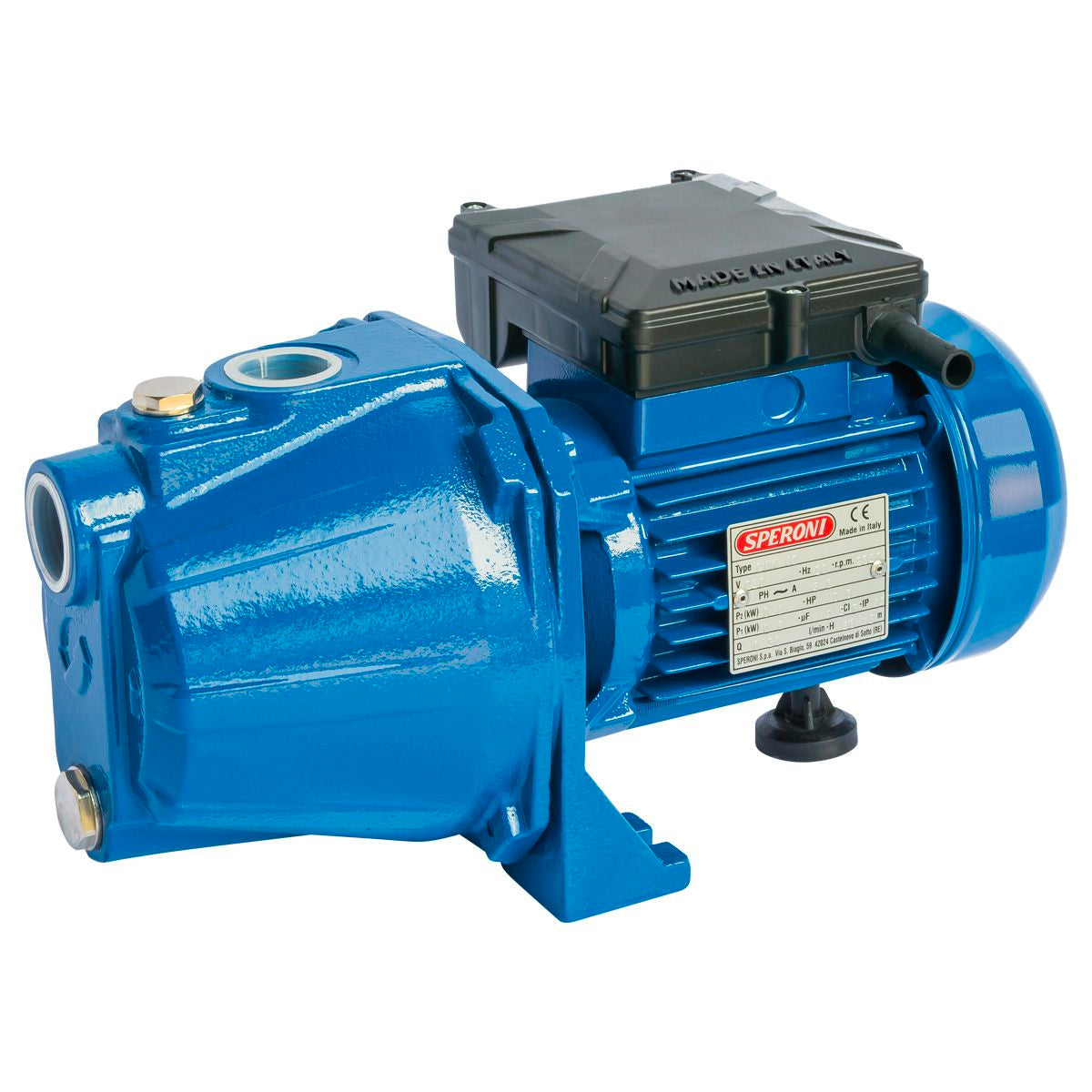 Speroni Pump Self Priming Jet 25 X25 Mm 0.60 Kw 230 V