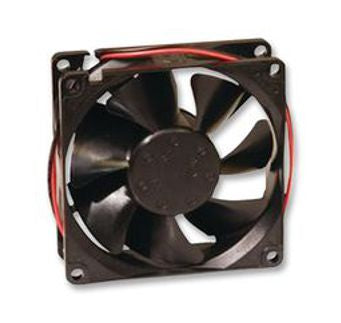 12 Vdc Axial Fan 80sqx25mm Bal 38 Cfm Lead 3110 Kl 04 W B50 D00