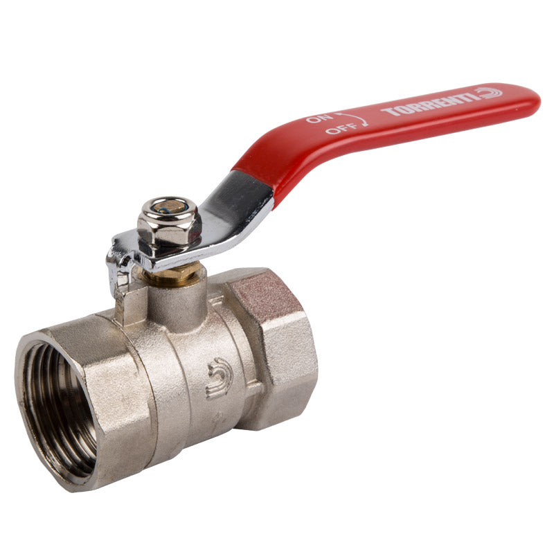 Torrenti Ball Valve Type Reduce Bore Red 25 Mm