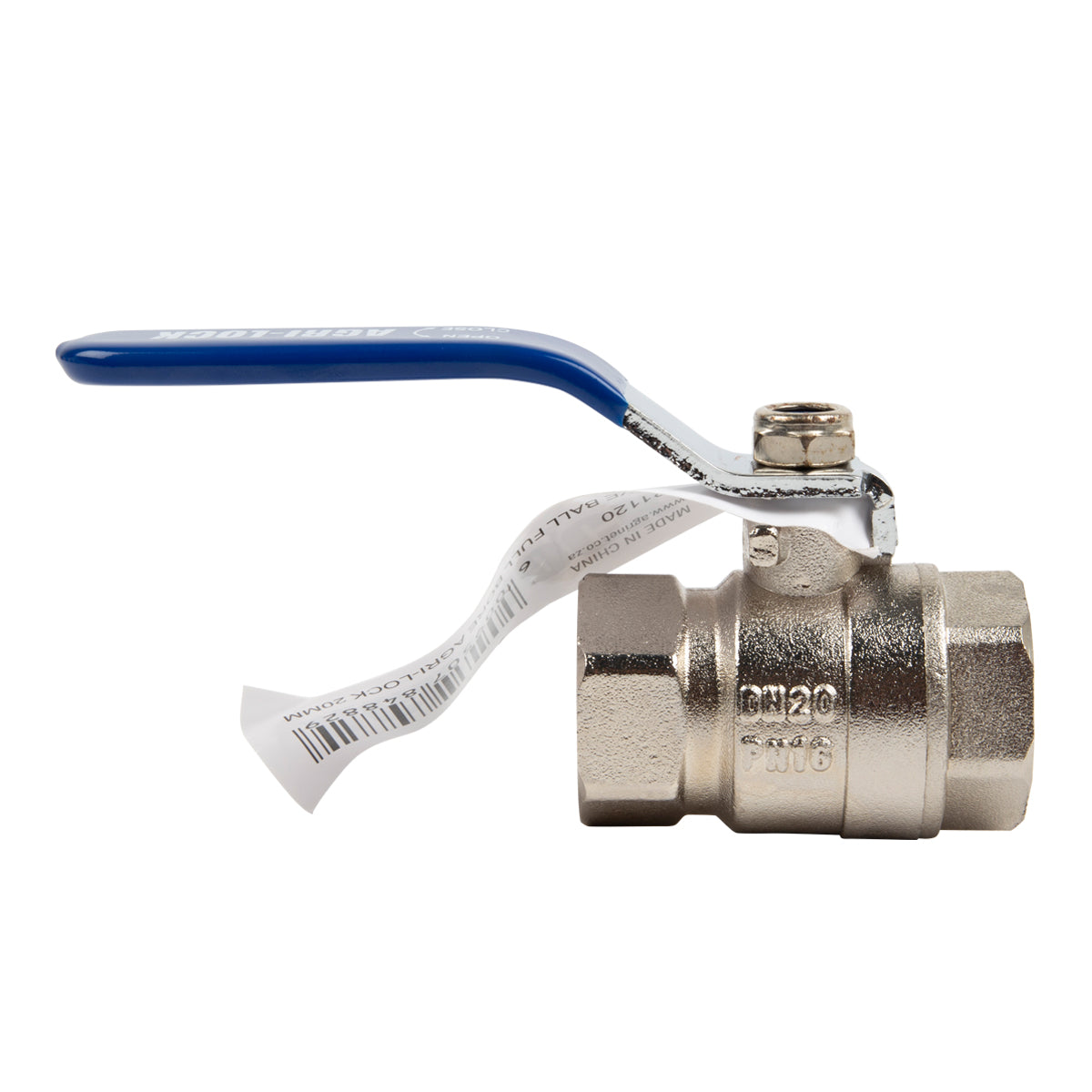 Agri Lock Ball Valve Zinc Alloy Full Bore 20 Mm