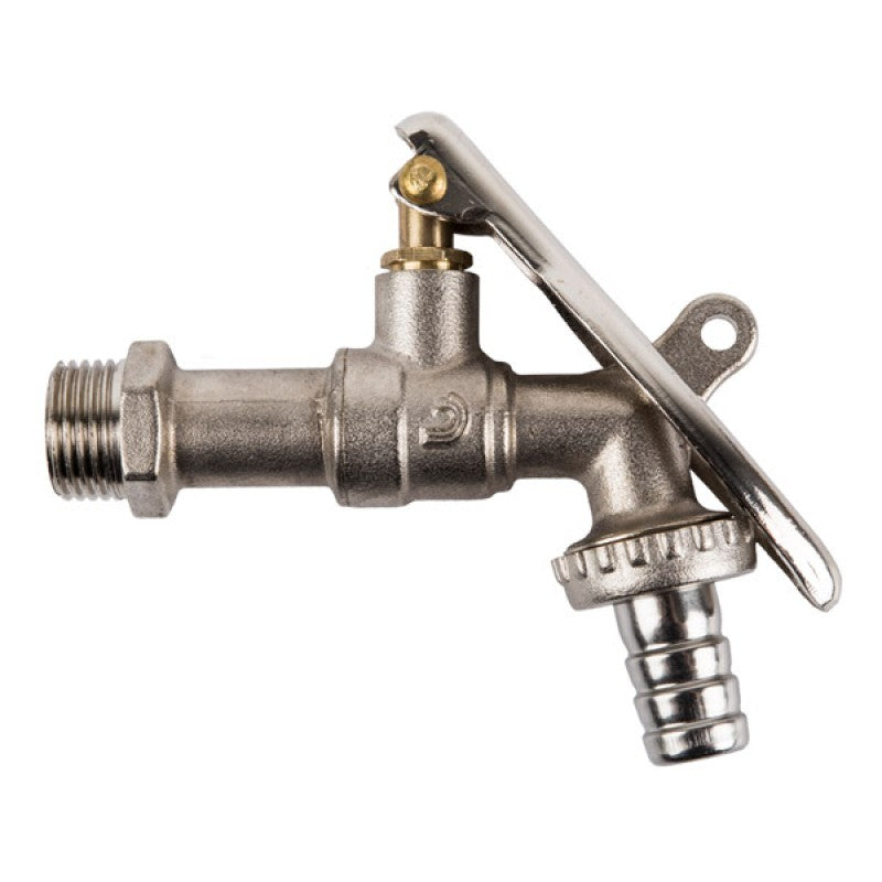 Torrenti Bibcock Lock Type Chr/Plated 20 Mm