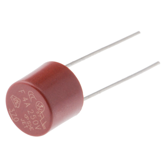Fuse Bi Pin Radial F/Blow Non Reset 4 A 250 V 3701400000