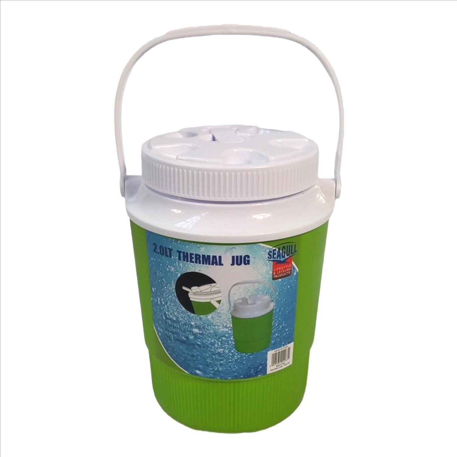 Seagull 2 Lt Thermal Jug With Spout Green