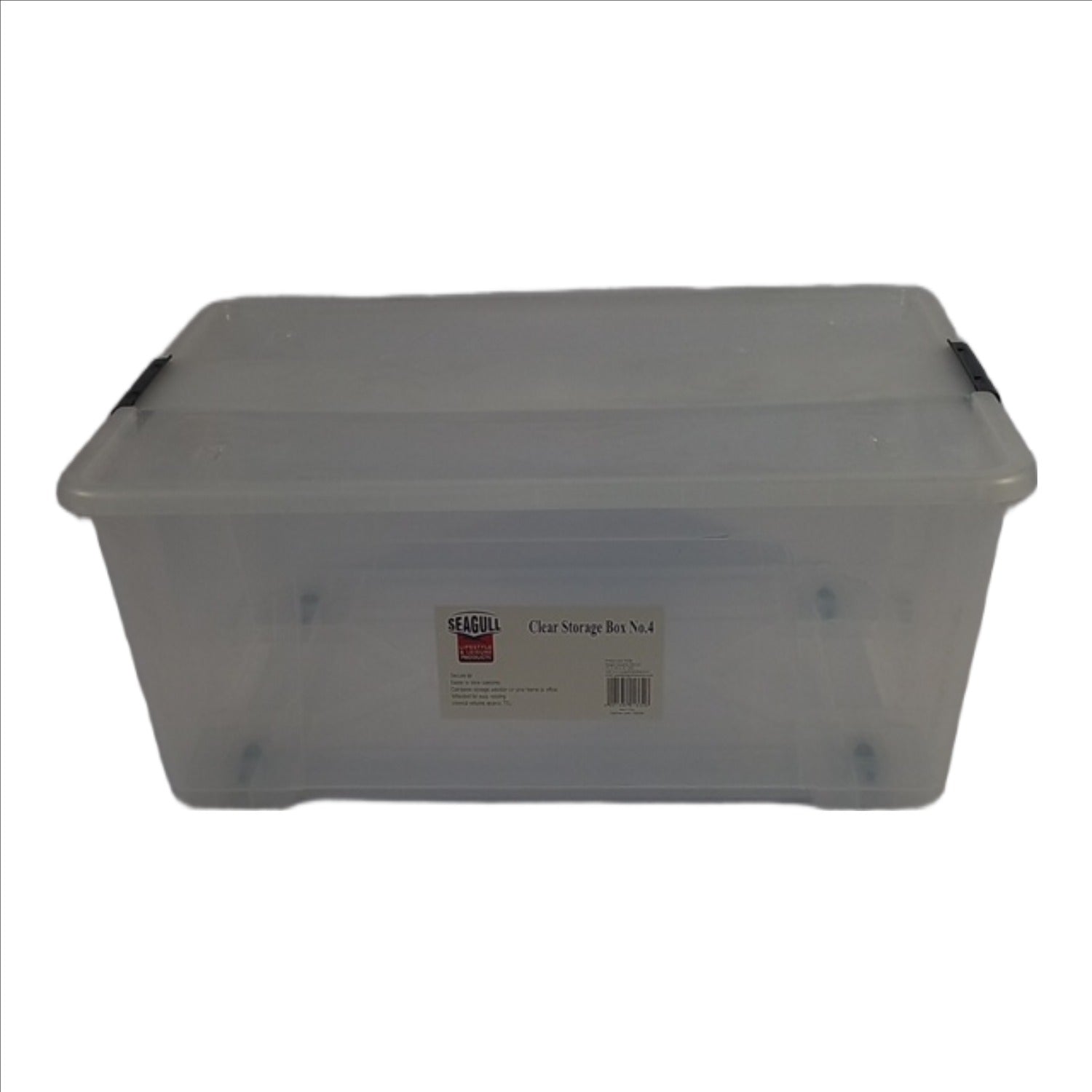 Seagull Clear Storage Box No.4 73 Lt