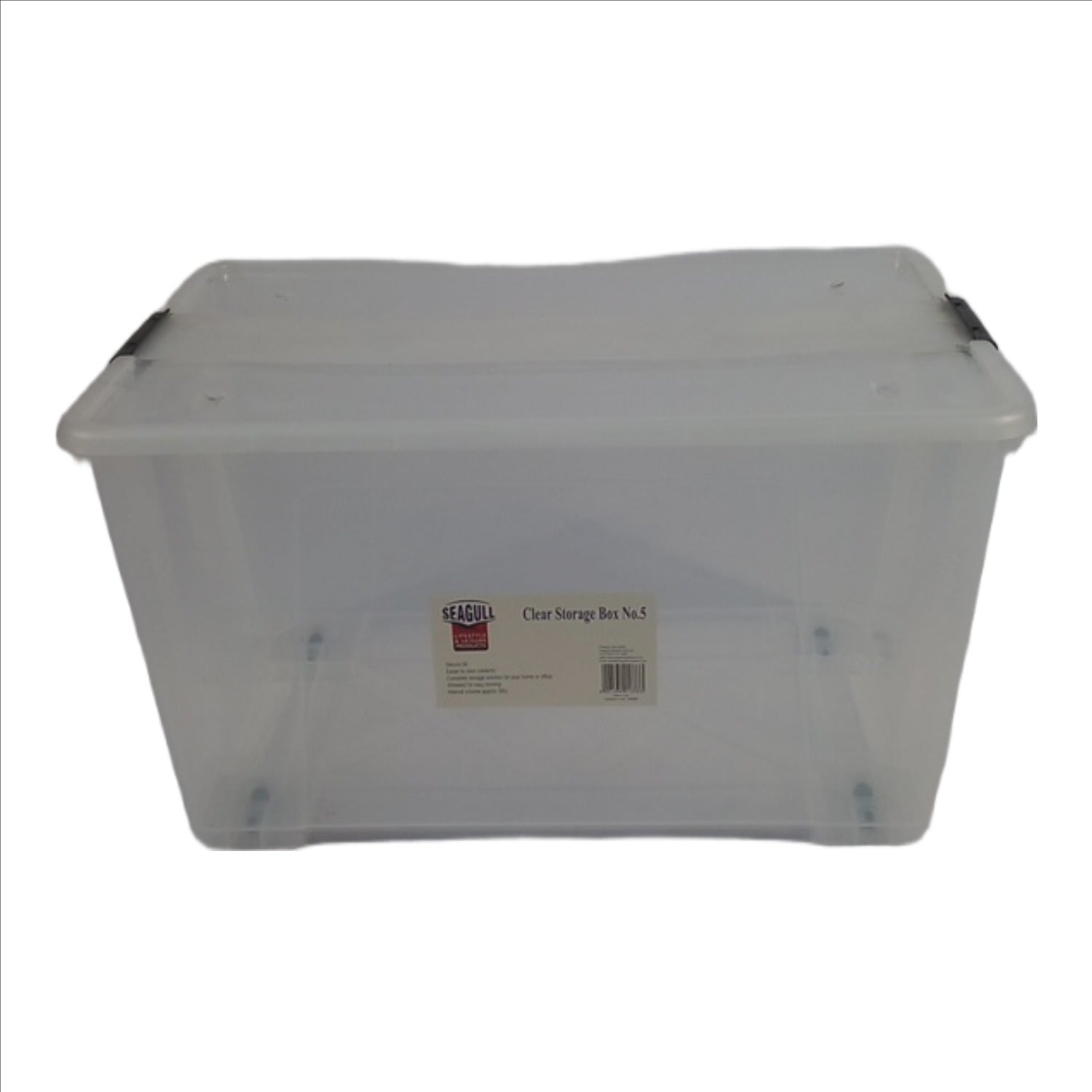 Seagull Clear Storage Box No.5 92 Lt